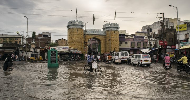 Hyderabad after heavy rain (representative image)