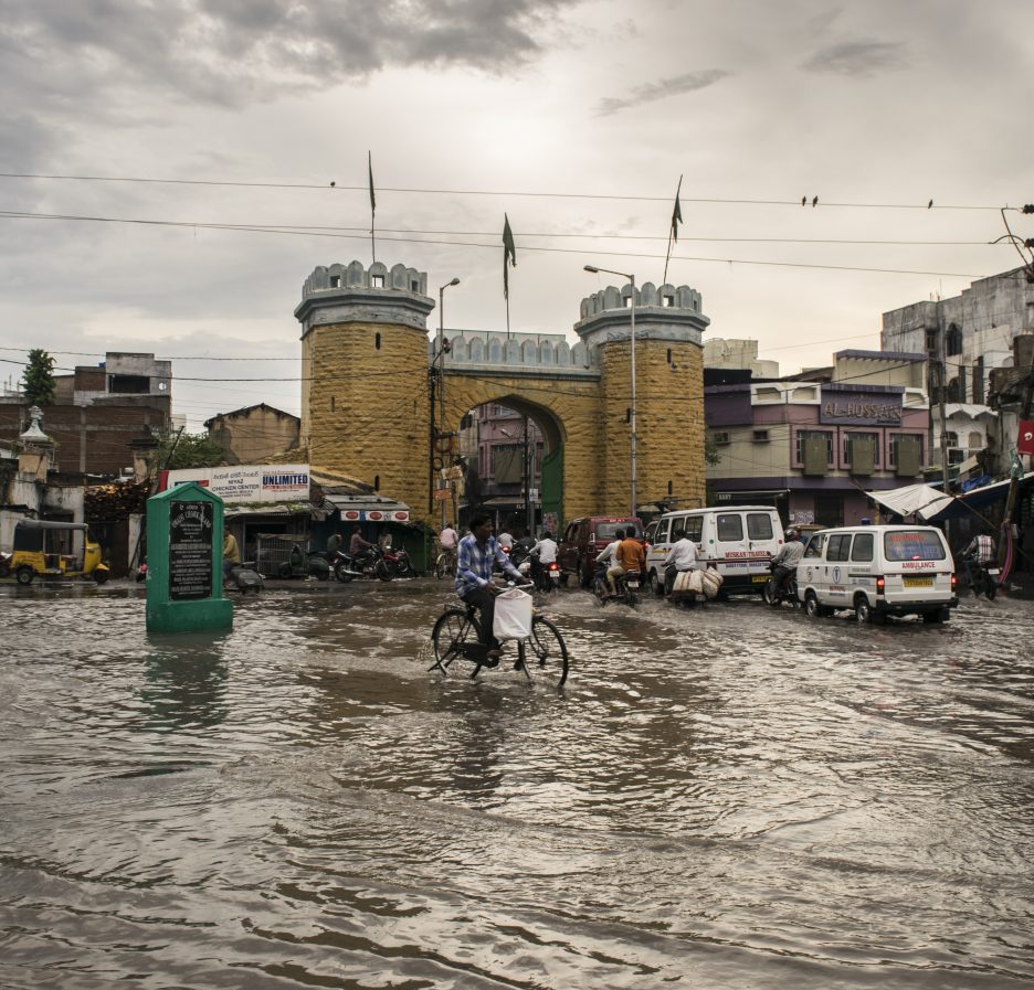 Hyderabad after heavy rain (representative image)