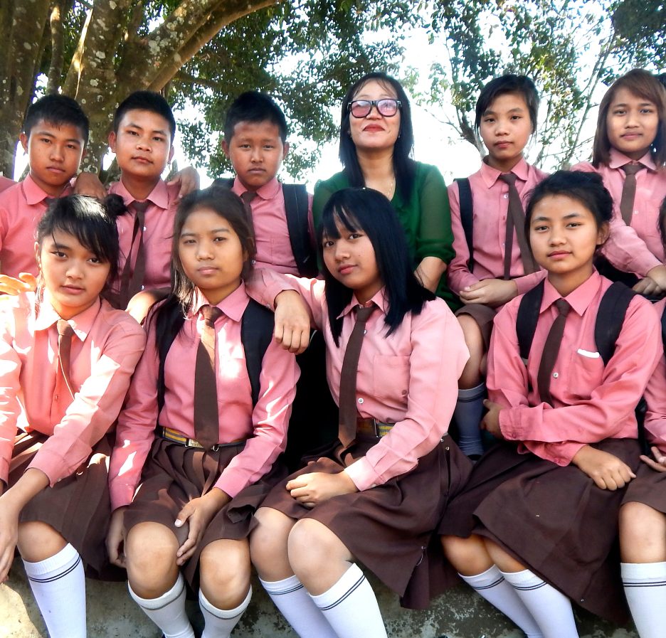Indian school students (representative)