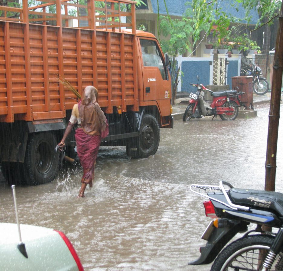 Monsoon flooding in India