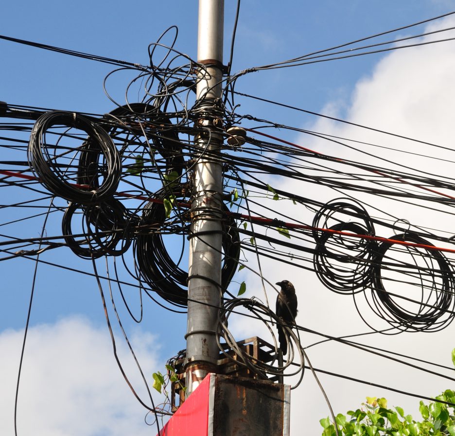 Power lines (representative image)