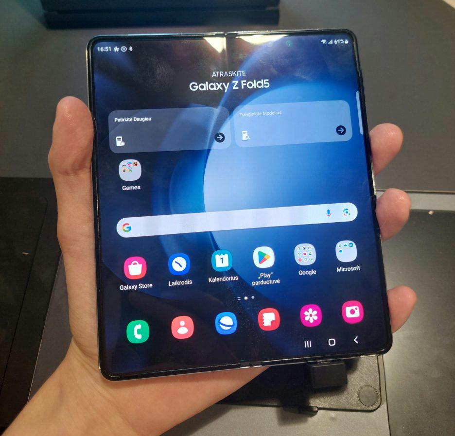 Samsung Galaxy Z Fold (representative)