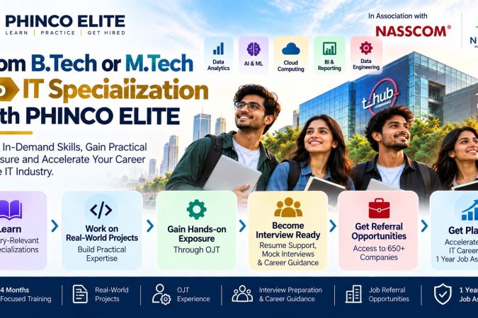 From B.Tech or M.Tech to IT Specialization with PHINCO ELITE